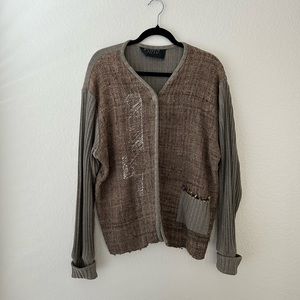 Kyoto Men’s Grandpa Cardigan (Japanese)
